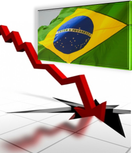 brasil crescendo para baixo economia recessao brazil PT quebrou brasil